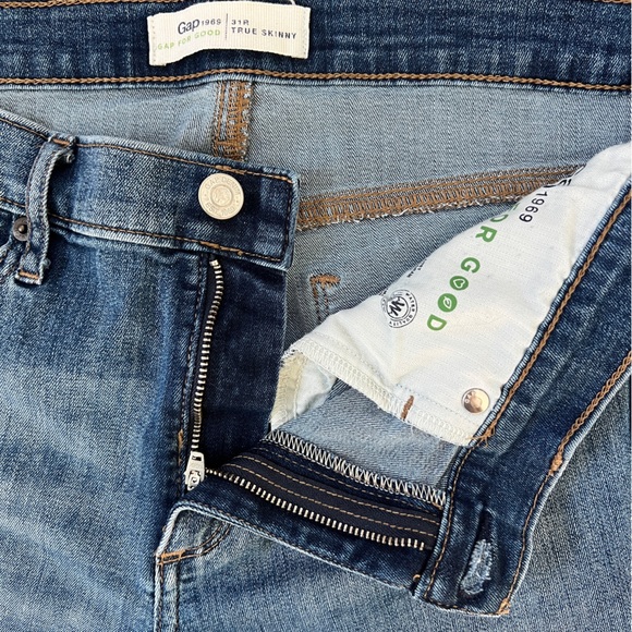 GAP Jeans True Skinny Size 31 Regular - Picture 4 of 11